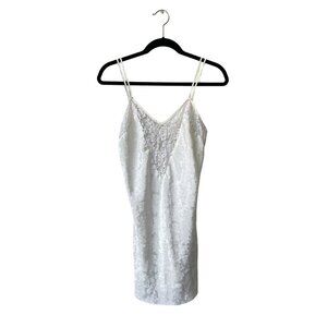Victoria's Secret Gold Label Dress Small Bridal Coquette Lace Slip Chemise